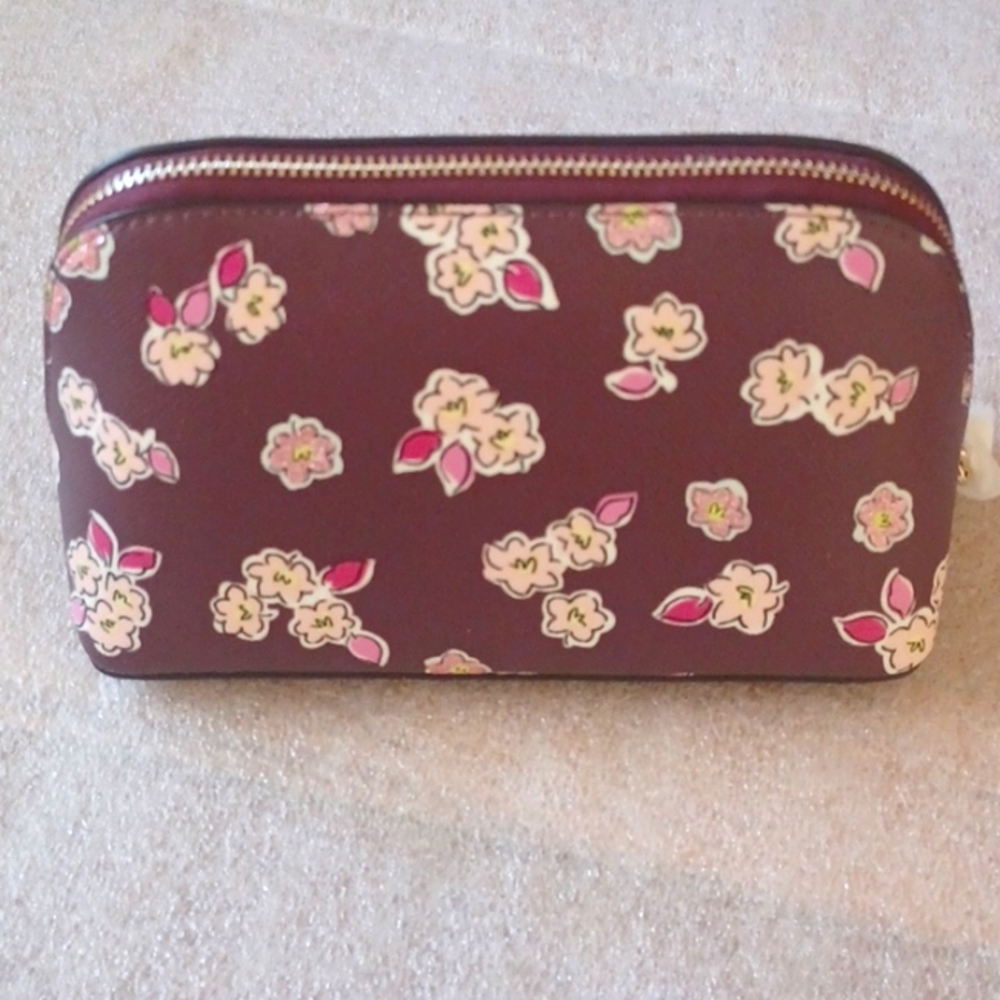 NWT Kate Spade Floral Cosmetic Case - Picture 3 of 8
